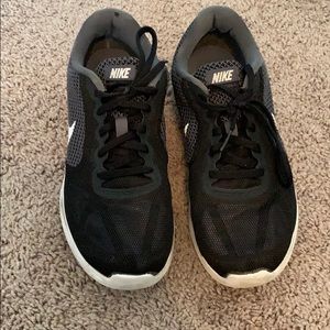 Black Nike Running Shoes
